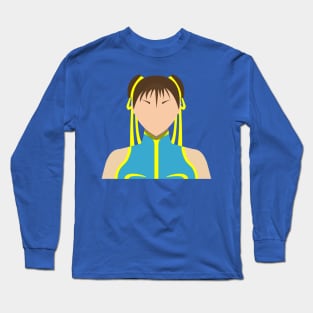 Alpha Chun-Li Vector Long Sleeve T-Shirt